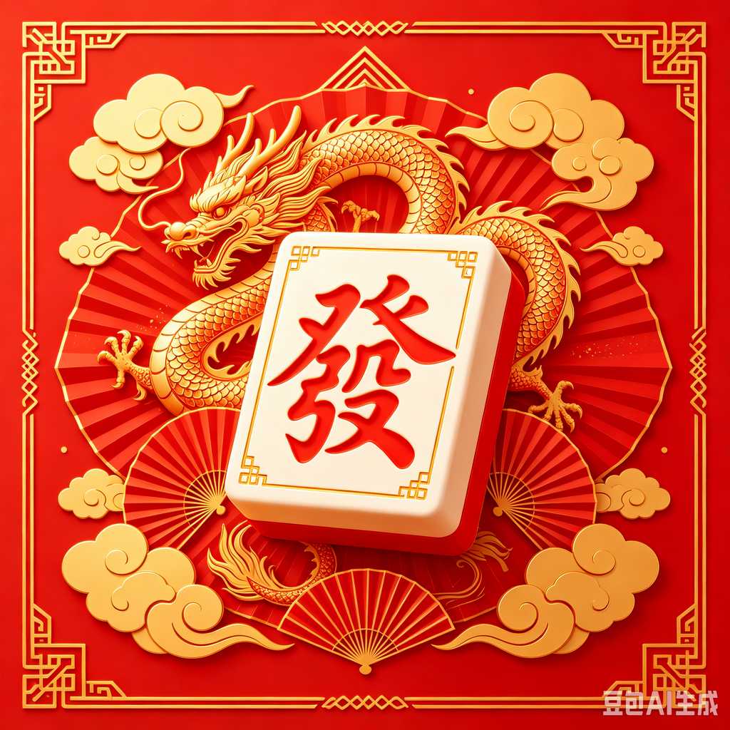 retro gift mahjong tiles