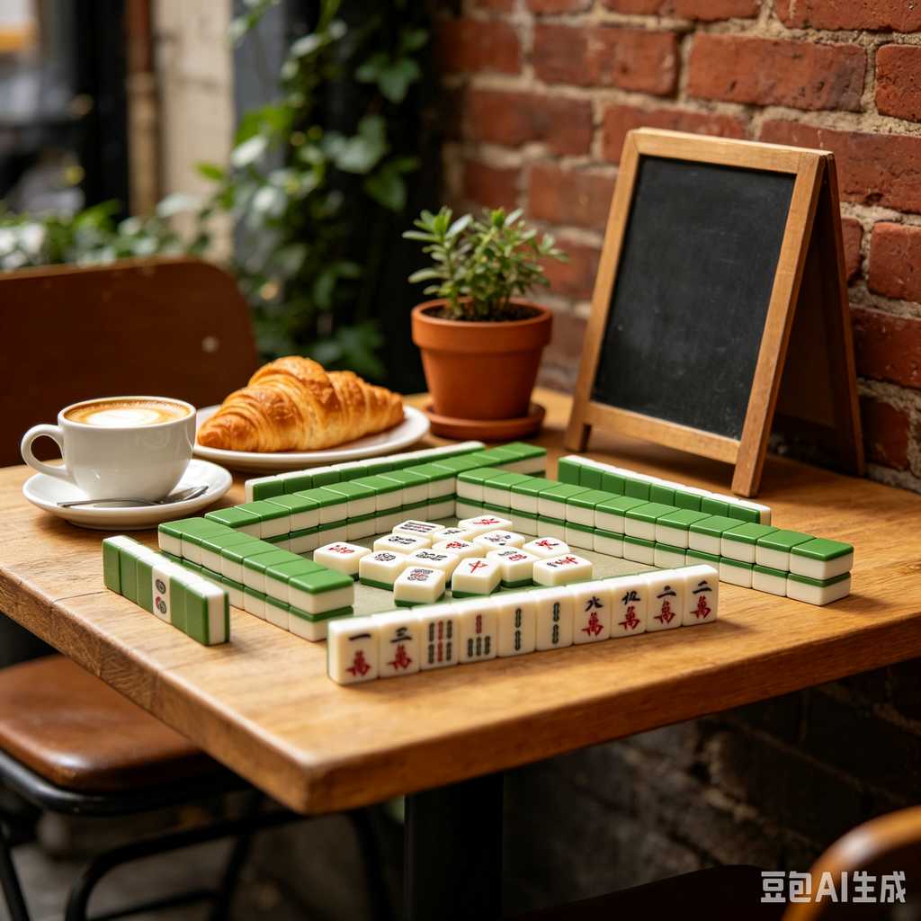 jelly transparent mahjong set